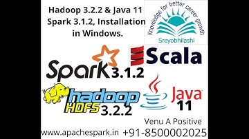 Latest Hadoop 3.2.2 Spark 3.5.5 installation in windows | Spark Training In Hyderabad