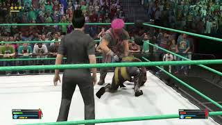 Scorpion vs Simon (WWE 2k23) & CMV-W Ascension 2 Results