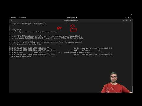 LPIC 1 - 044  - 104.3 (2/2) - using UUIDs & /etc/fstab to mount Linux filesystems