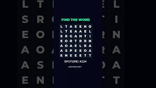 Word Search | Can You Find the Hidden Word? 🔍 | SOPTGRID #224