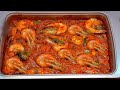 صينية جمبرى بالصوص الأحمر وصفة سهلة وفرى واعمليها فى البيت والطعم أحلى من المطاعم