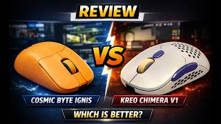 NEW GAMING MOUSE Cosmic Byte Ignis Vs Kreo Chimera V1 screenshot 4
