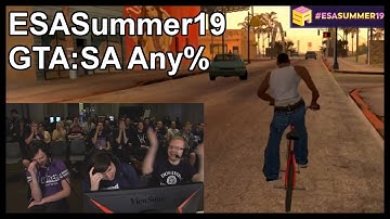 #ESASummer19 GTA:SA Any% Feat. KZ_Frew + UltimaOmega07