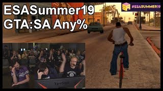 #ESASummer19 GTA:SA Any% Feat. KZ_Frew + UltimaOmega07