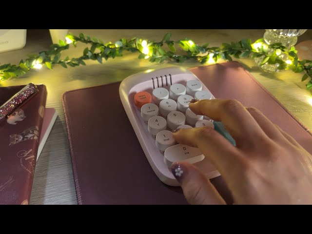 ASMR｜Working sound｜A pleasant sound of hitting the numeric keypad│ No talking
