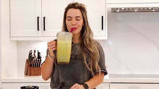MY FAVORITE HEALTHY GREEN SMOOTHIE RECIPE FOR WEIGHTLOSS AND ENERGY
