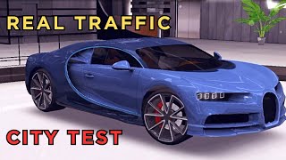 Real City Traffic Test 🚦 | Bugatti Drive in Driving School 2017 screenshot 3