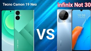 Tecno Camon 19 Neo VS Infinix Not 30 Composition