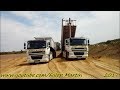 Sand unloading/Homok billentés | DAF CF 85.410 E4