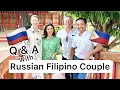 Russian Filipino Couple CHALLENGES