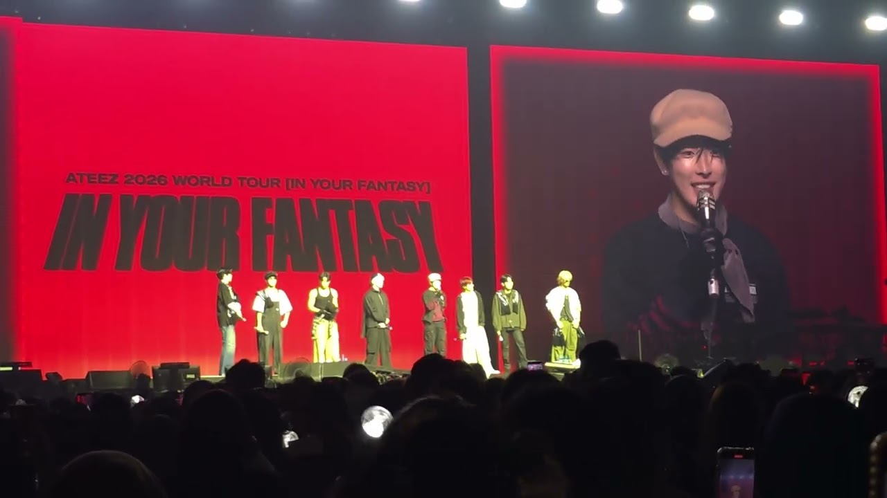 20260131 27 CLOSING MENT by ATEEZ at In Your Fantasy World Tour in Jakarta