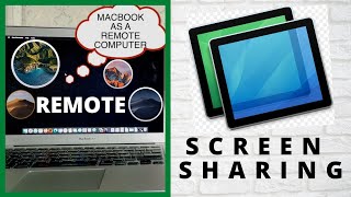 Remotly Access your Mac From Another Mac Computer- Screen Sharing without Internet