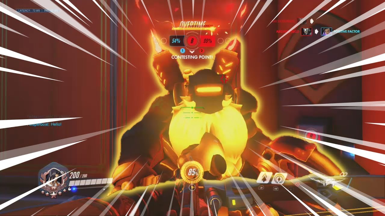 me being friendly on overwatch for 4 minutes