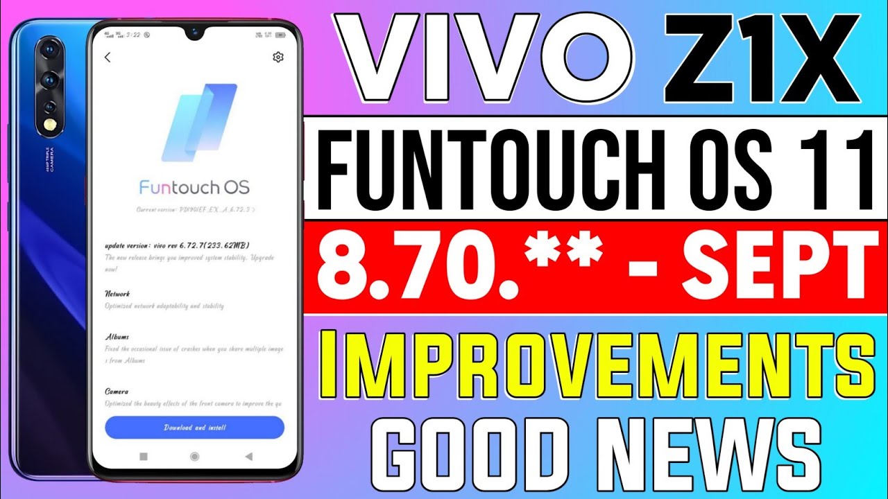 vivo z1x new update | vivo z1x funtouch os 11 update | vivo z1x | vivo