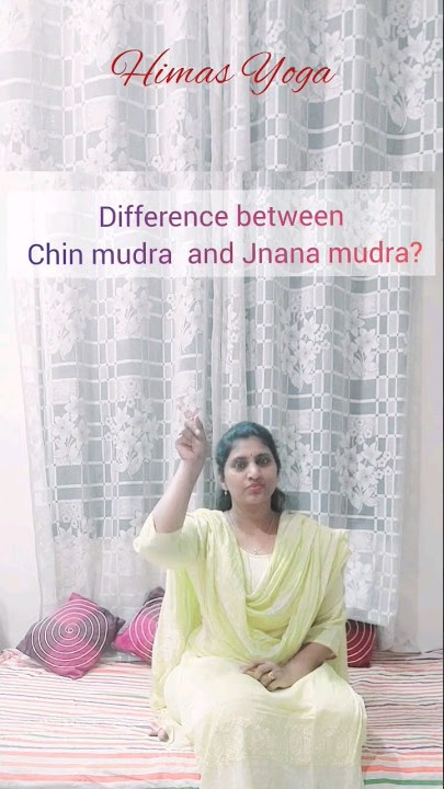 #difference betweenchinandjnanamudra #mudra #yogaeveryday #yogagirl #chinmudra #jnanamudra #pranayam