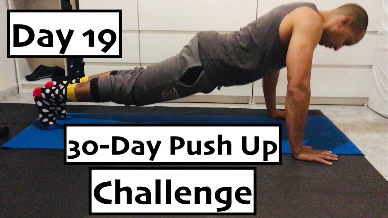 30-Day Push Up Challenge for Beginners - Day 19 (PT James 3️⃣0️⃣-Day ...