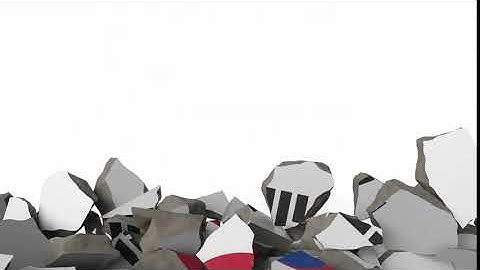 Breaking Wall with Painted Flag of South Korea | Motion Graphics - Envato elements