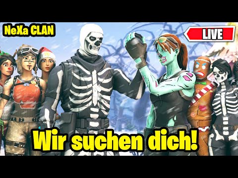 Kuhles Fortnite yeah kommt gerne in den NeXa Clan ? Fortnite Livestream Deutsch Chapter 3