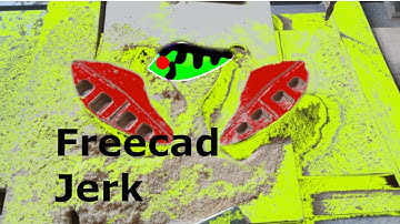 Freecad Jerk Part1 - model. Lure model. Freecad practice.