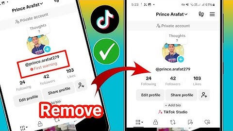 How to Remove Account Warning Problem on TikTok 2025 | Remove TikTok Warning