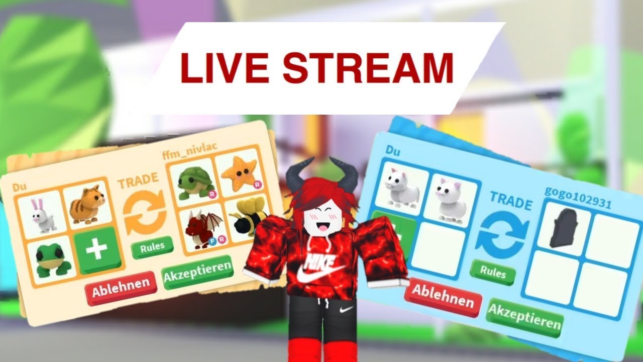 Adopt Me Live Stream Jeder kann mitmachen (Deutsch) YouTube Adopt Me Live Stream Jeder kann mitmachen (Deutsch) YouTube