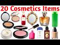 20 Cosmetic Items Names in English and Hindi for Kids | Makeup Vocabulary Learning Video 💄✨