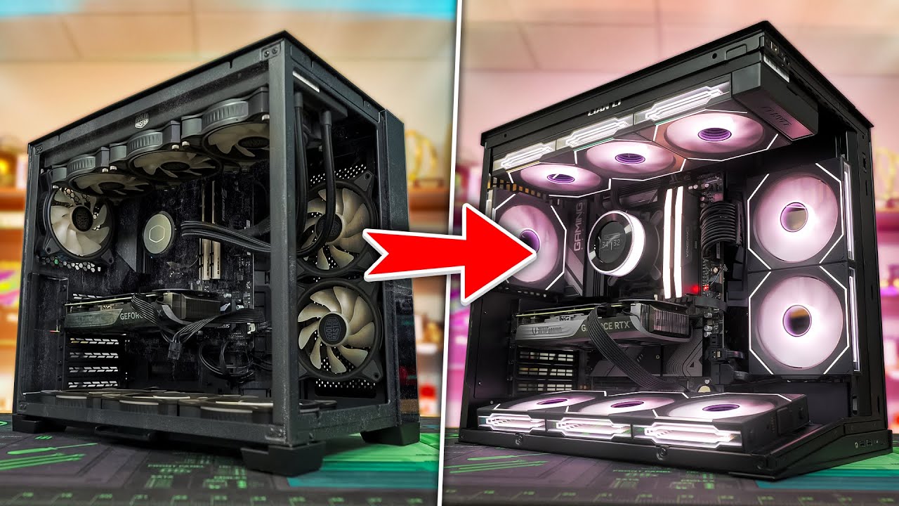 We FINALLY Fixed our Employees Gaming PC! - YouTube