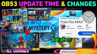 Ob53 New Update 🔥 Confirm Time ⏰ Kab Aayega in Free Fire | FF NEW EVENT UPDATE Kaise kare FREE FIRE screenshot 1