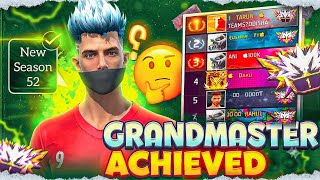 Finally Grandmaster Done ✅24 hours Non-Stop Pushing in Br Rank Season 52 #rankpush screenshot 4