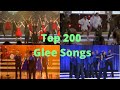 My Top 200 Glee Songs