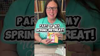This Stampin' Up! Album Is Just One of 11 Projects in My Spring Retreat! #shorts