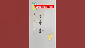 Subtraction Trick🧐#maths #basic #foryou #mathematics  #braintest #trending#viralvideo#viralshorts