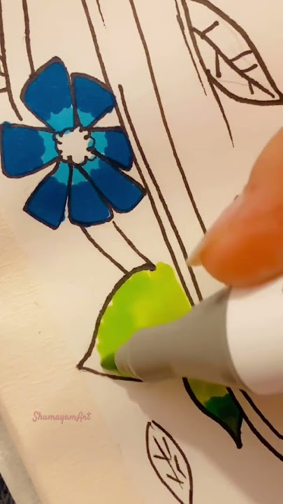 Just me and my colours #ohuhumarkers #art #viral #fyp #ytshorts #ohuhu #artist #viralshorts