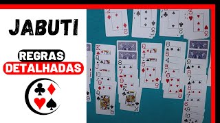 Como Jogar JABUTI (Paciência) - Jogo de Baralho ♣️♦️♠️♥️