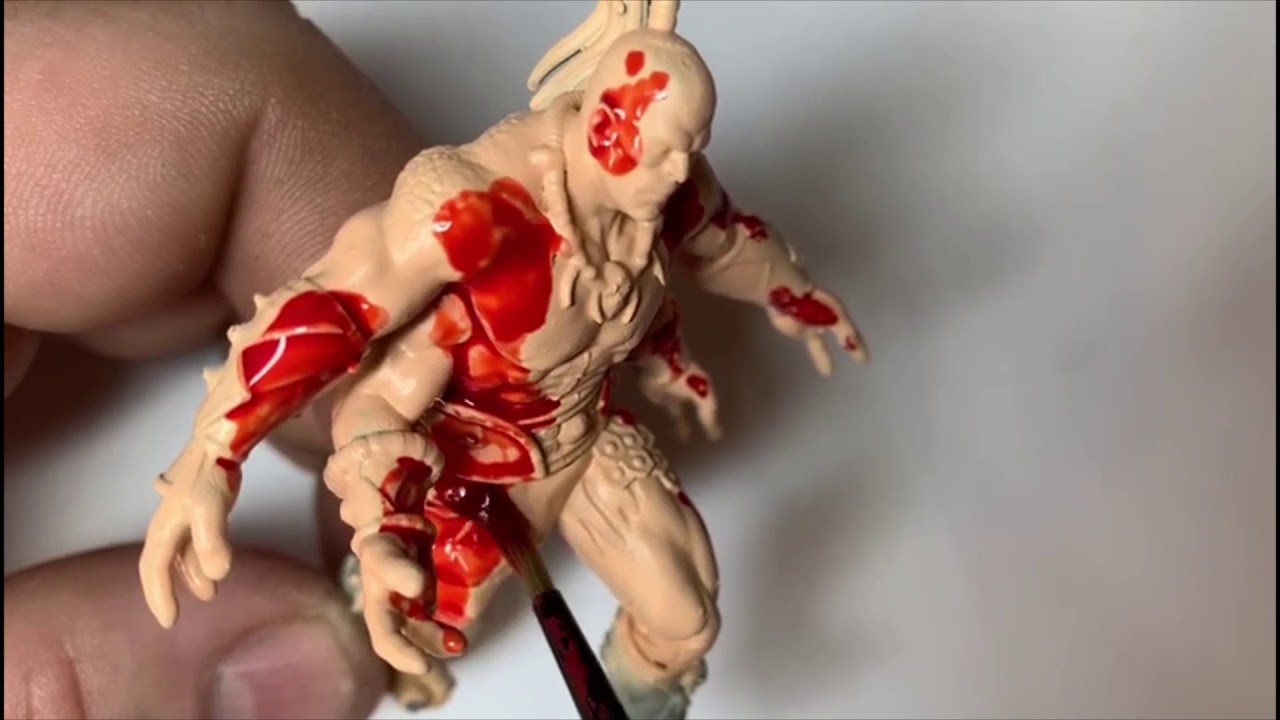 How to Paint with Blood for the Blood God 