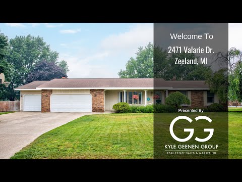 2471 Valarie Dr, Zeeland, MI home video tour