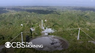 Arecibo radio telescope goes dark after mysterious destruction