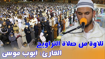 تلاوة طيبة من صلاة التراويح || للقارئ: أيوب موسى || سورة الحاقة والمعارج ونوح / Quran