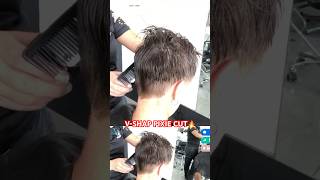 V-SHAPED PIXIE CUT: Full Tutorial Linked Below! 🔥🔥🔥