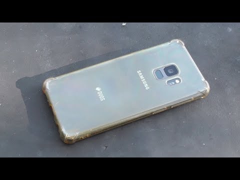 Годный чехол на Samsung Galaxy S9. Прозрачный силиконовый кейс. Выбор чехла, сравнения