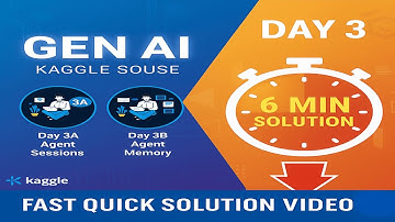 Quick Solution for Day-3 Assignment | 5-Day Gen AI Kaggle