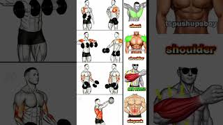 🔥Chest Shoulder Forearm & abs workout |upper Bodyweight Workout#shorts#fitness#bodytransformation