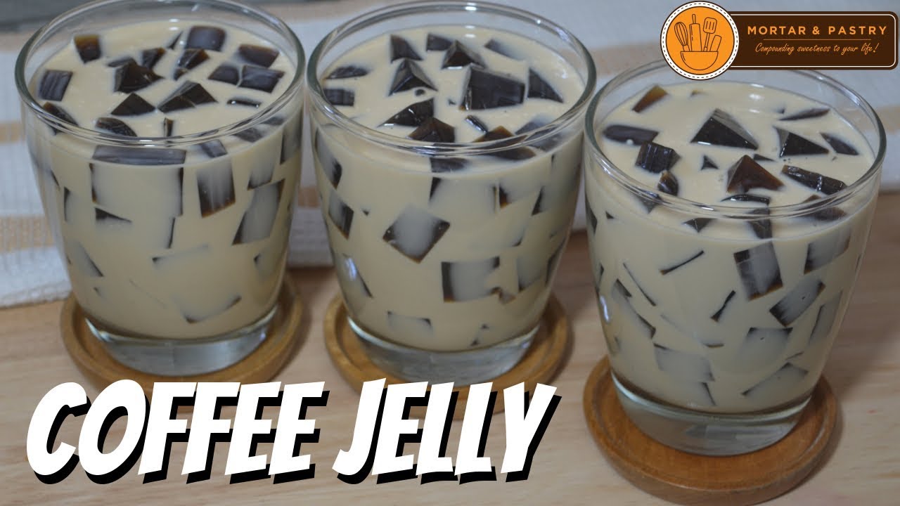 COFFEE JELLY  How to Make Coffee Jelly Dessert  Ep. 16  Mortar and Pastry