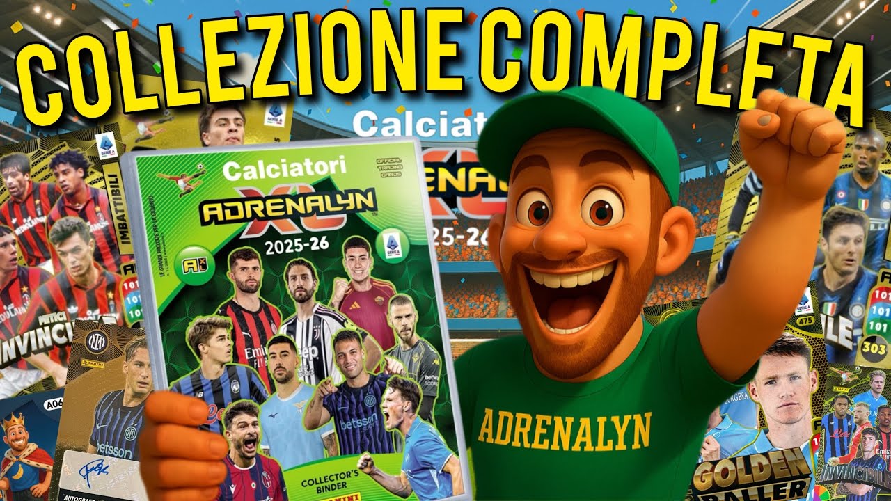 [COLLEZIONE COMPLETA] ADRENALYN XL 2025-26!