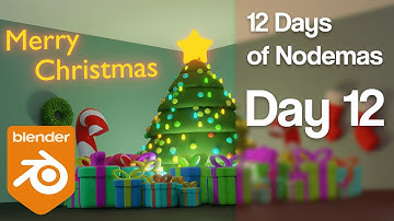 12 Days of Nodemas | Day 12 - Finale! | Blender 3.0 Geometry Nodes