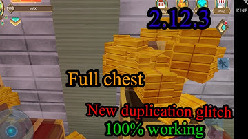 New Duplication glitch (version:-2.12.3) 💯 %working full chest in skyblock blockman go