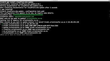 Cloudflare DNS Update
