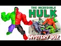 INCREDIBLE HULK Mystery Box All The Best Hulk Action Figures INCREDIBLE HULK Mystery Box All The Best Hulk Action Figures