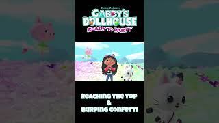 Reaching The Top & Burping Confetti 🎉 🌷#incinercatgames #gabbysdollhousereadytoparty#outrightgames