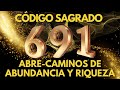 Abrir caminos de abundancia activacin del cdigo sagrado 691 meditacin guiada